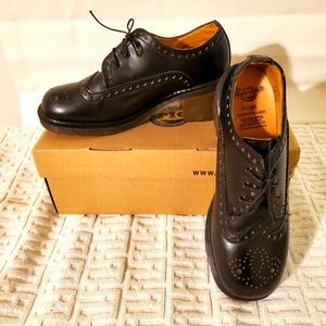 Vintage MIE Brogue Heels UK7